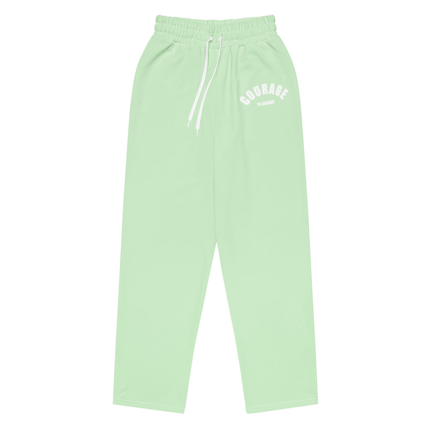 Caleb light green Wide-leg joggers