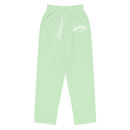 Caleb light green Wide-leg joggers