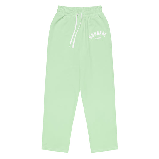 Caleb light green Wide-leg joggers