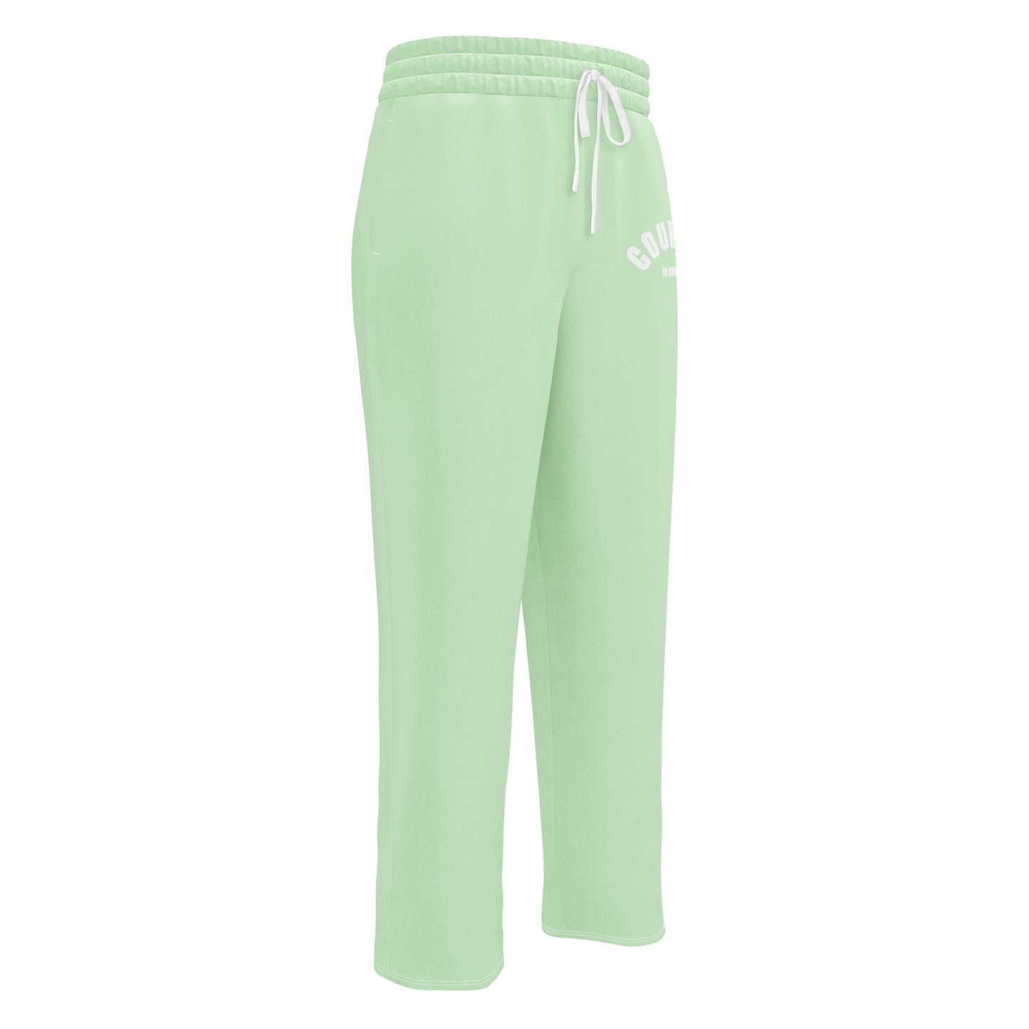 Caleb light green Wide-leg joggers