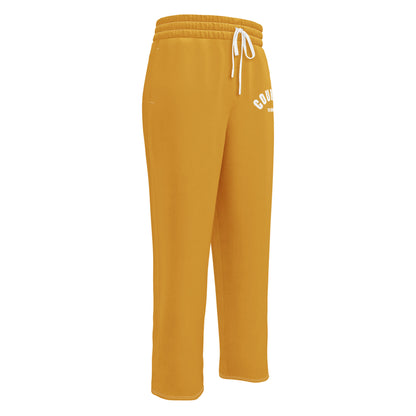 Caleb gold Wide-leg joggers