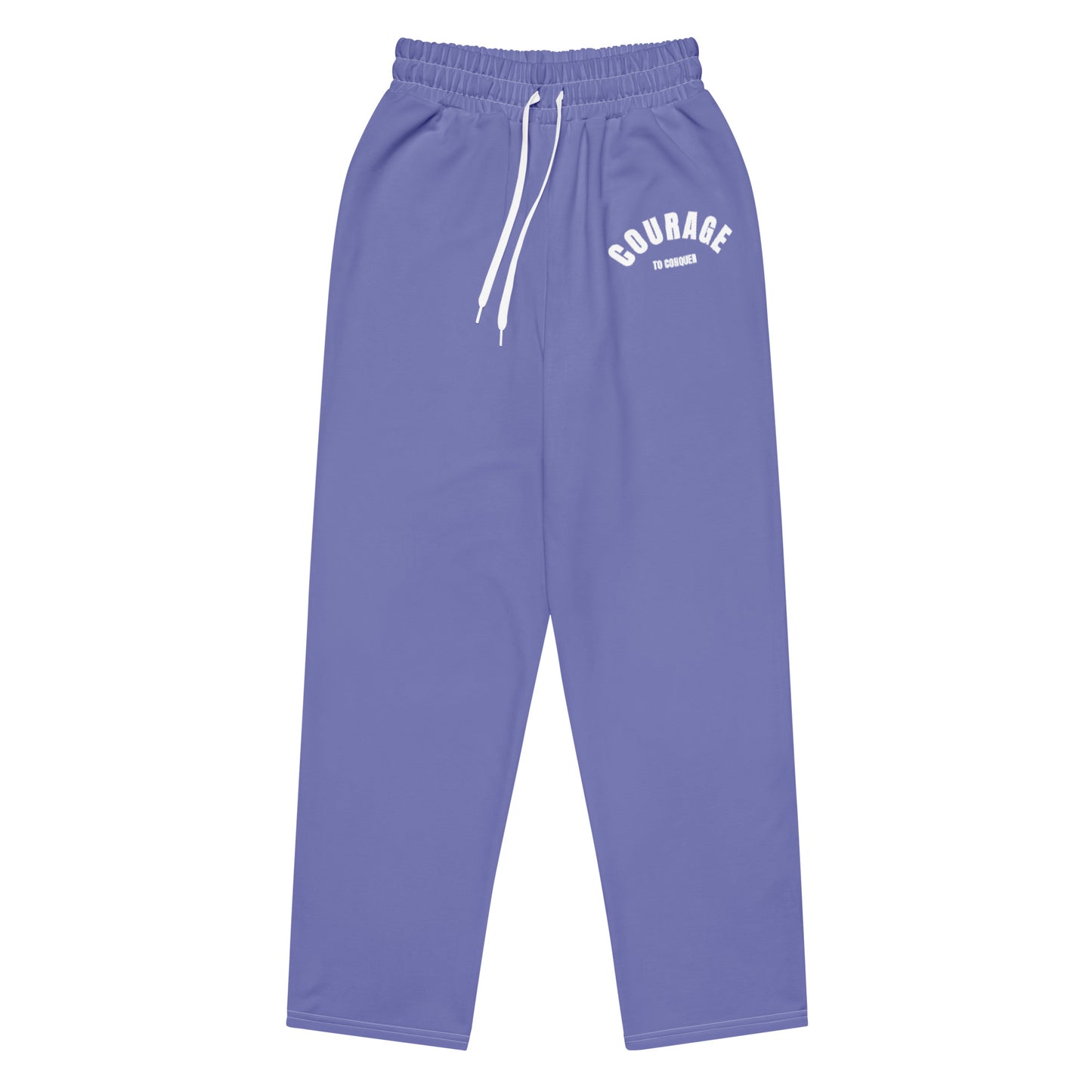 Caleb purple Wide-leg jogger