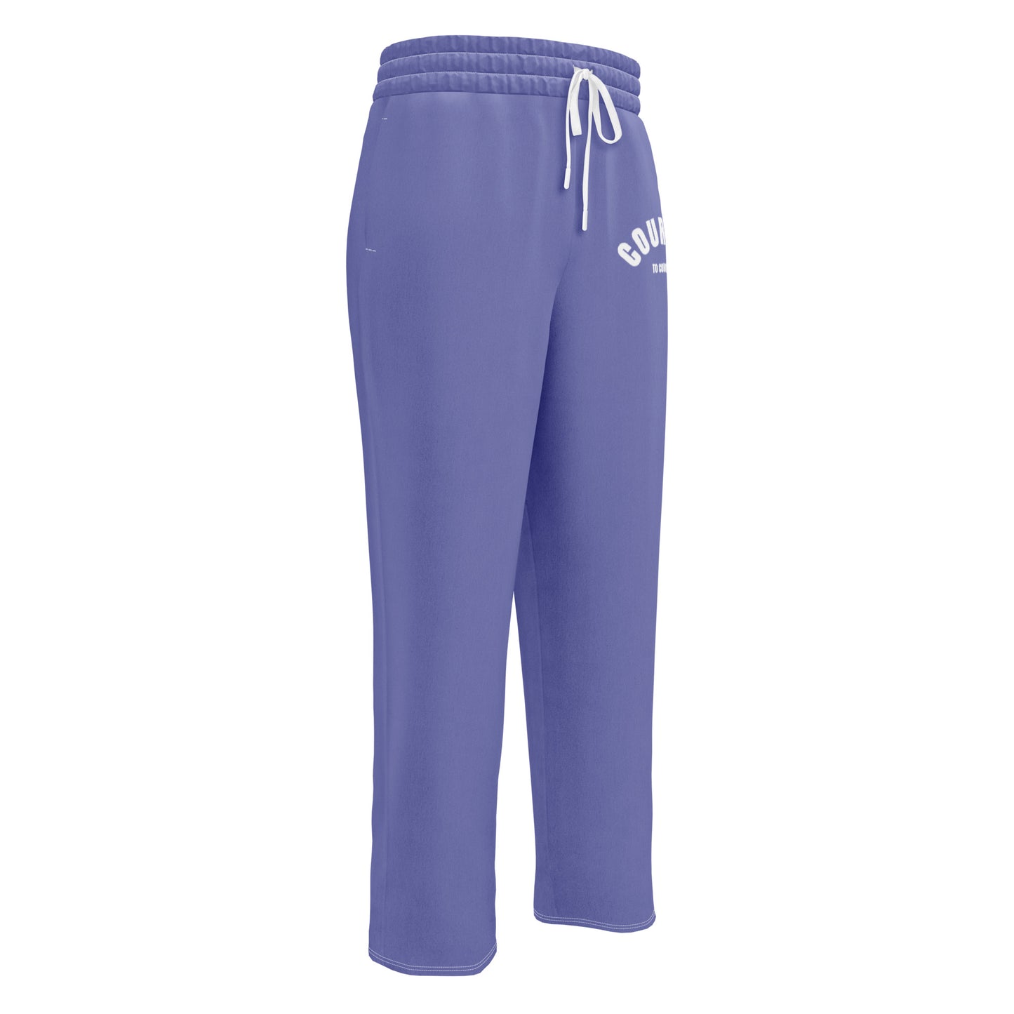 Caleb purple Wide-leg jogger