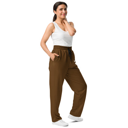 Caleb cocoa Wide-leg jogger