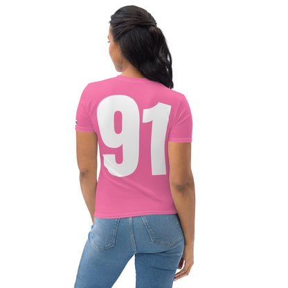 Caleb psalm 91 Women's T-shirt pink