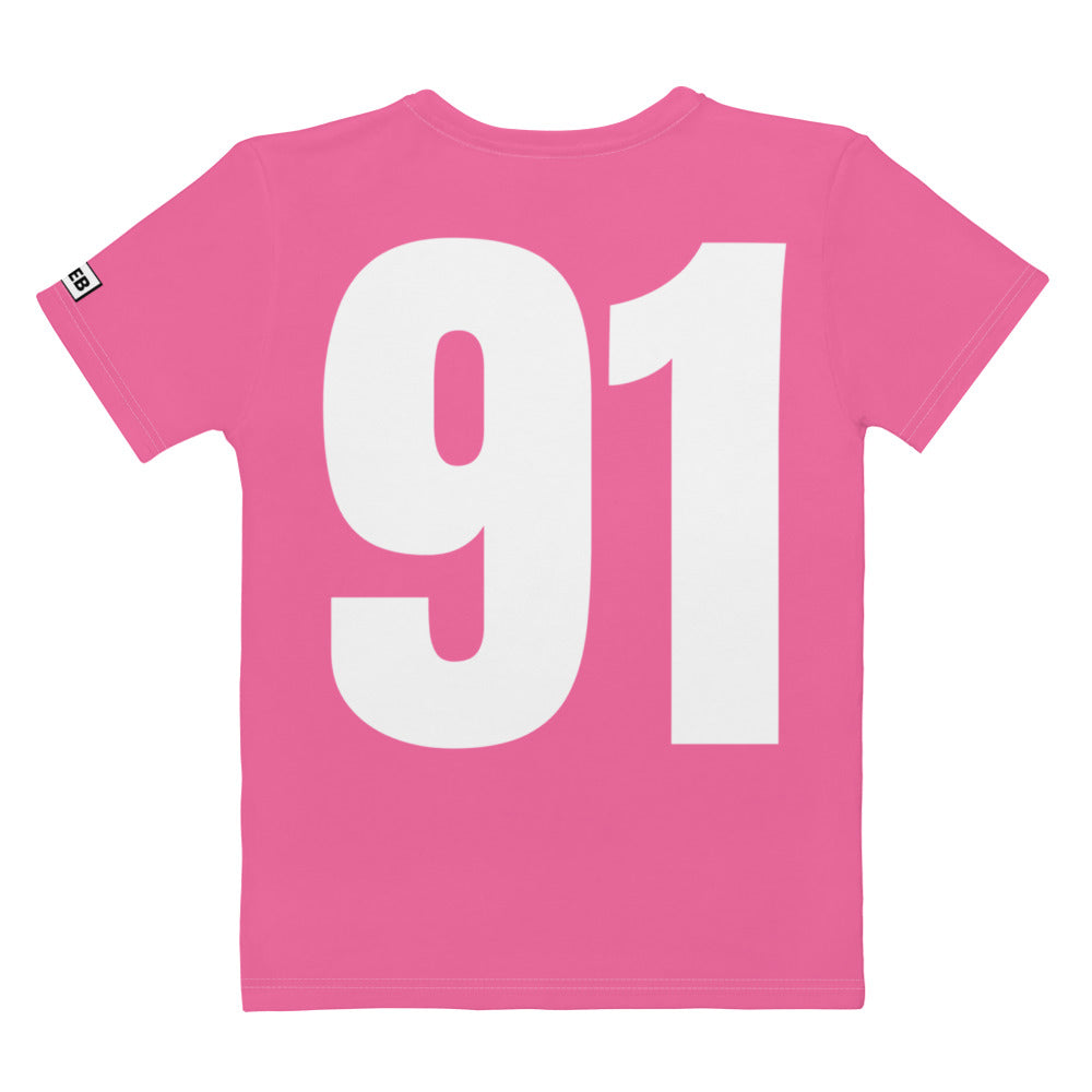 Caleb psalm 91 Women's T-shirt pink