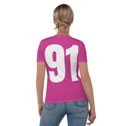 Caleb psalm 91 Women's T-shirt ( fushia)