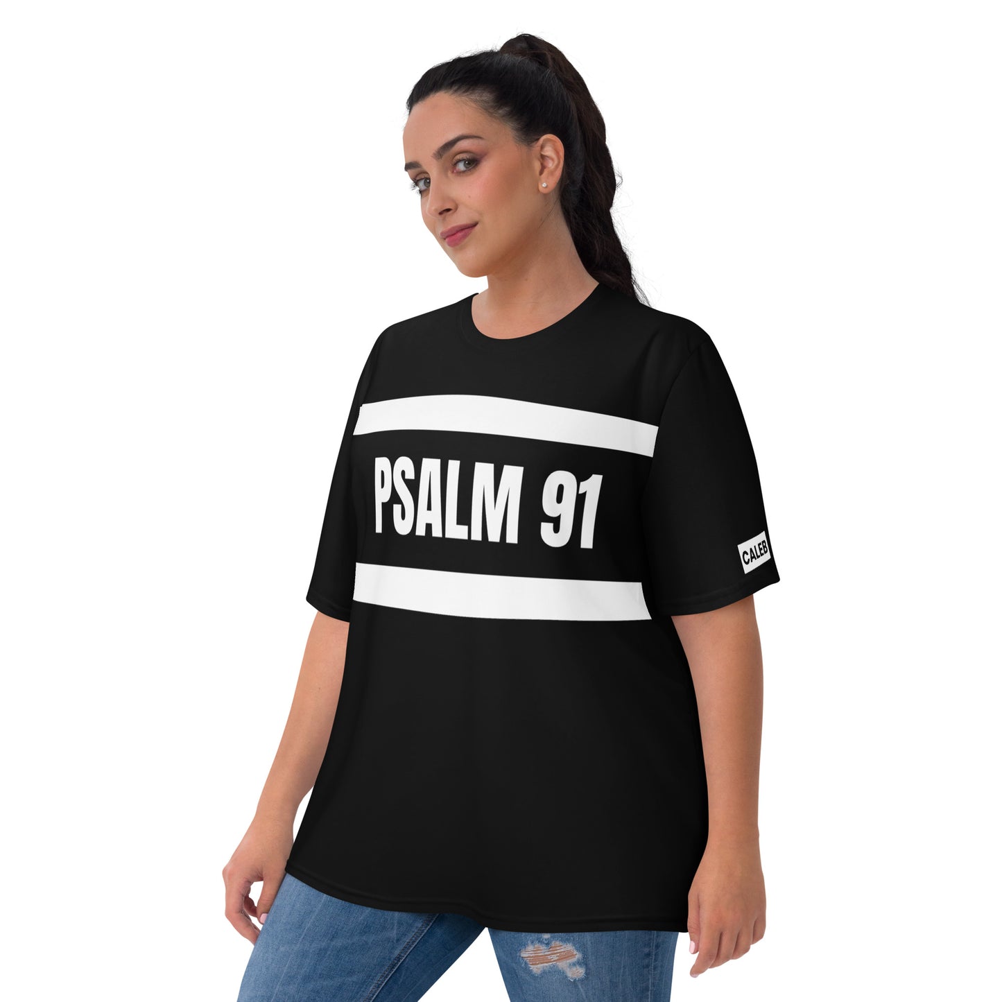 Caleb psalm 91 Women's T-shirt blk