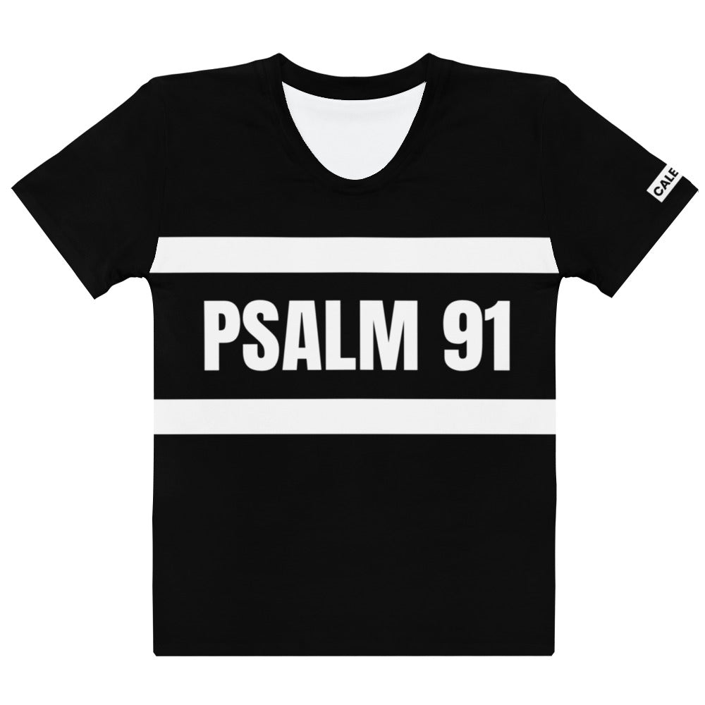 Caleb psalm 91 Women's T-shirt blk