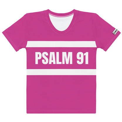 Caleb psalm 91 Women's T-shirt ( fushia)