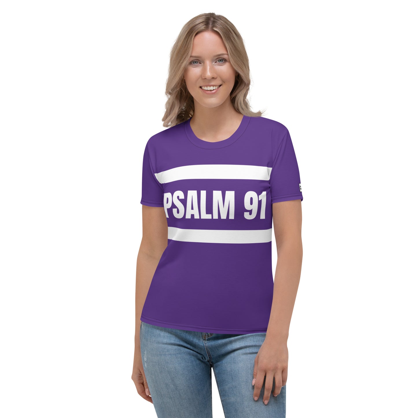 Caleb psalm 91 Women's T-shirt (dark purple)