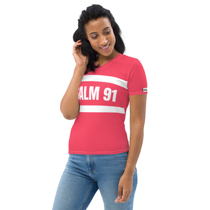 Caleb psalm 91 Women's T-shirt ( peach)