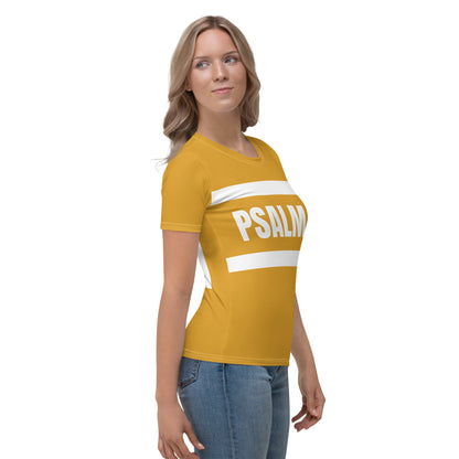 Caleb psalm 91 Women's T-shirt (mustard)