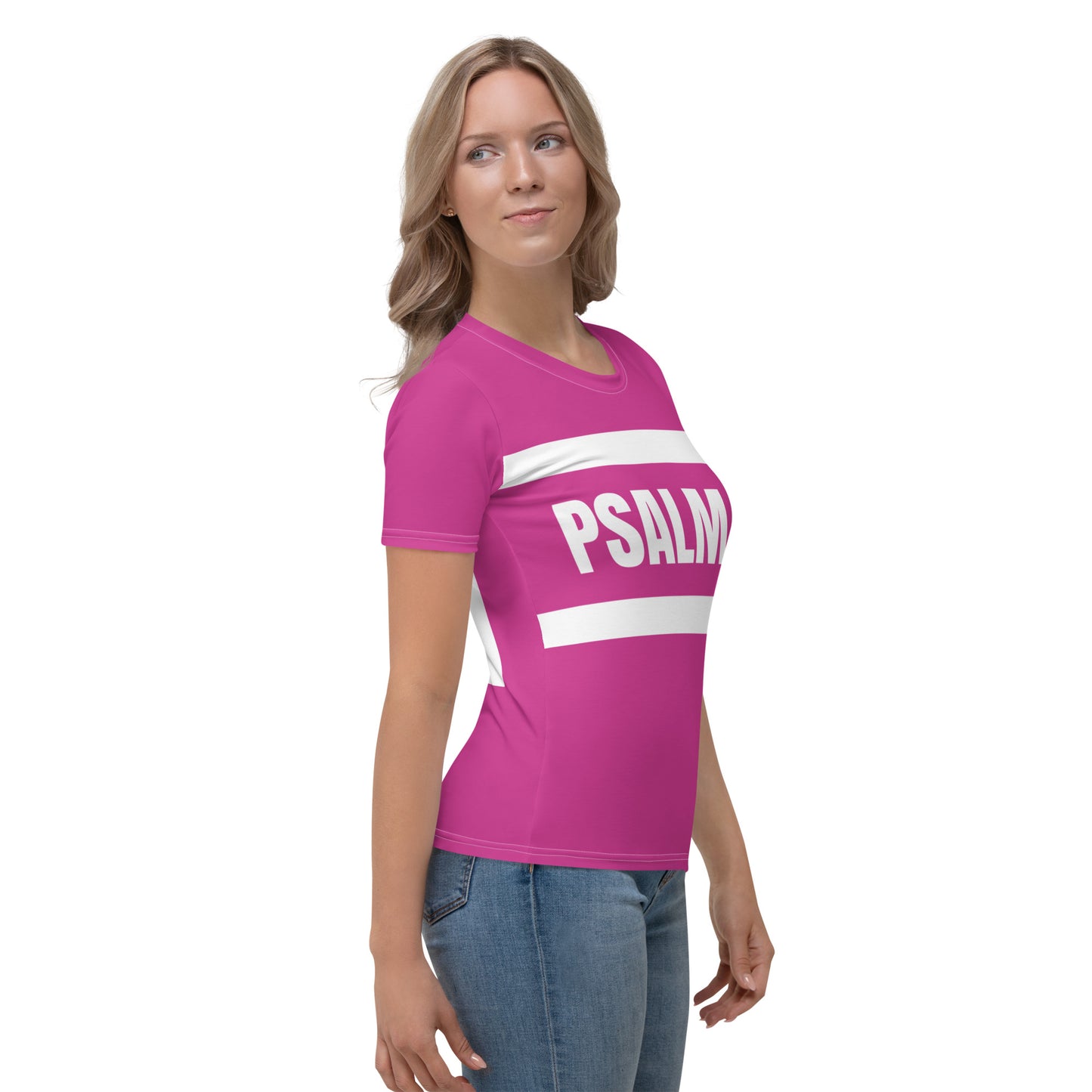 Caleb psalm 91 Women's T-shirt ( fushia)