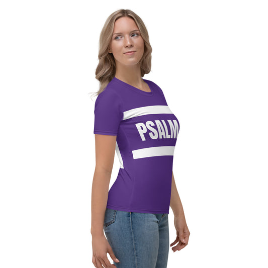 Caleb psalm 91 Women's T-shirt (dark purple)