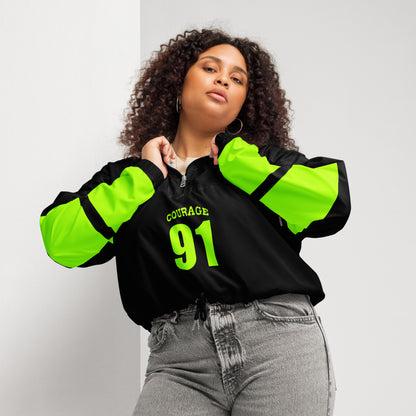 Courage highlighter Women’s crop windbreaker