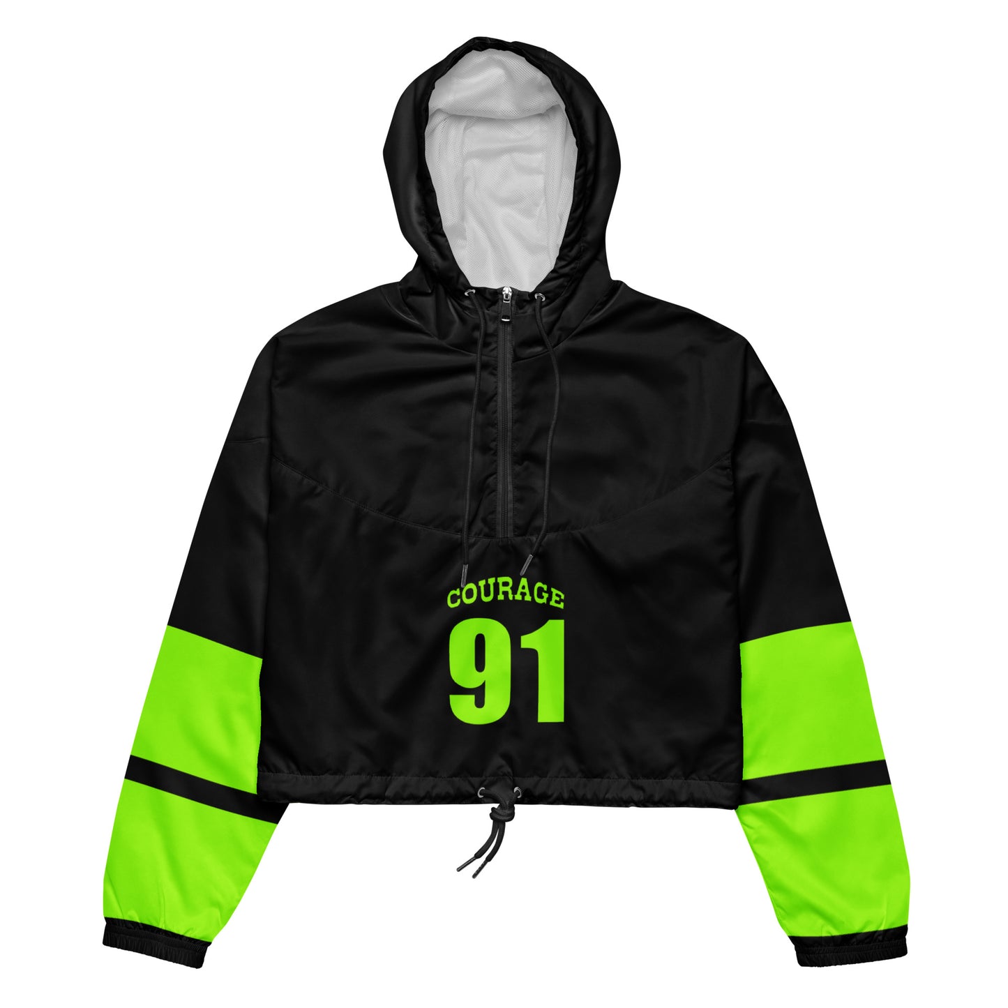 Courage highlighter Women’s crop windbreaker