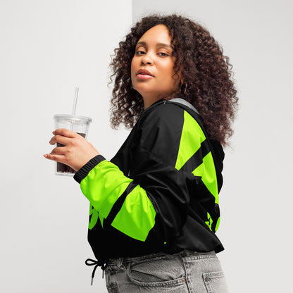 Courage highlighter Women’s crop windbreaker