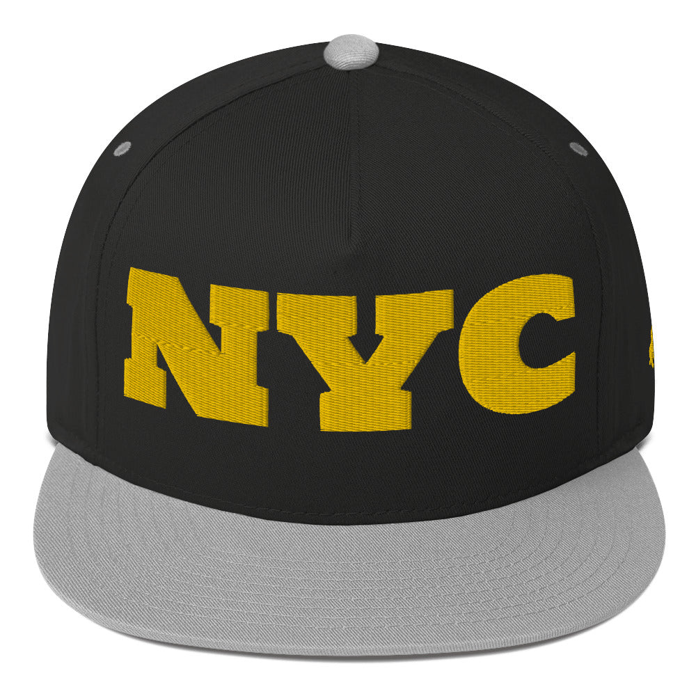 Caleb Flat Bill Cap/Hat( yellow dz)