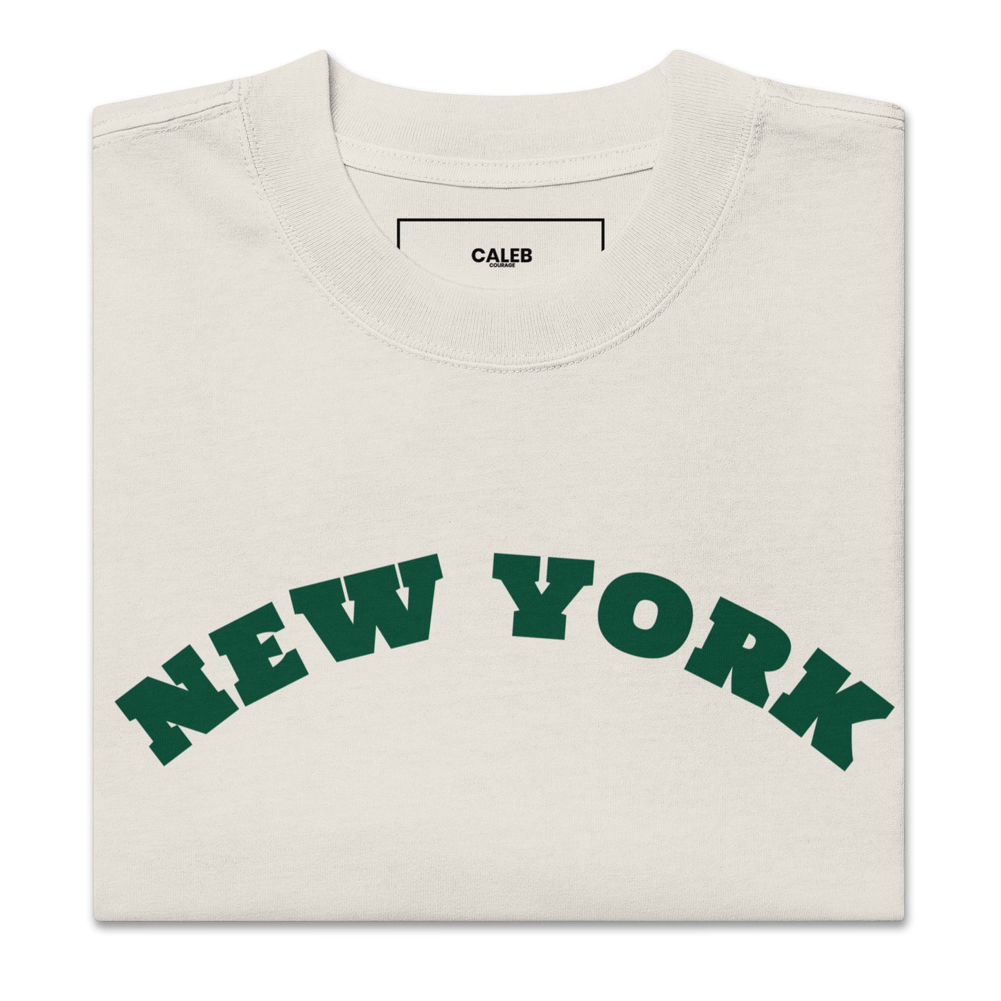 Caleb Oversized New York print unisex T-shirt