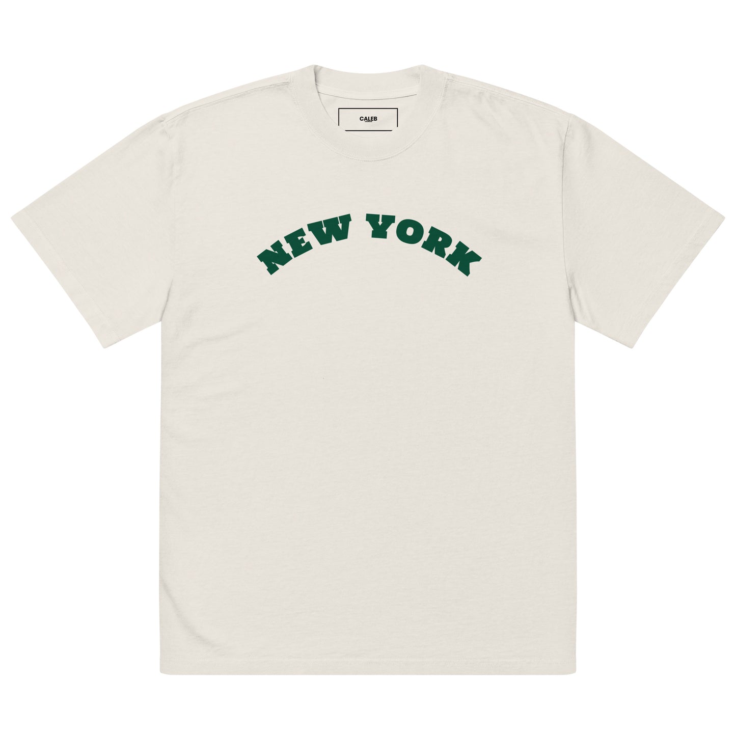 Caleb Oversized New York print unisex T-shirt