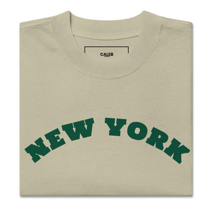 Caleb Oversized New York print unisex T-shirt