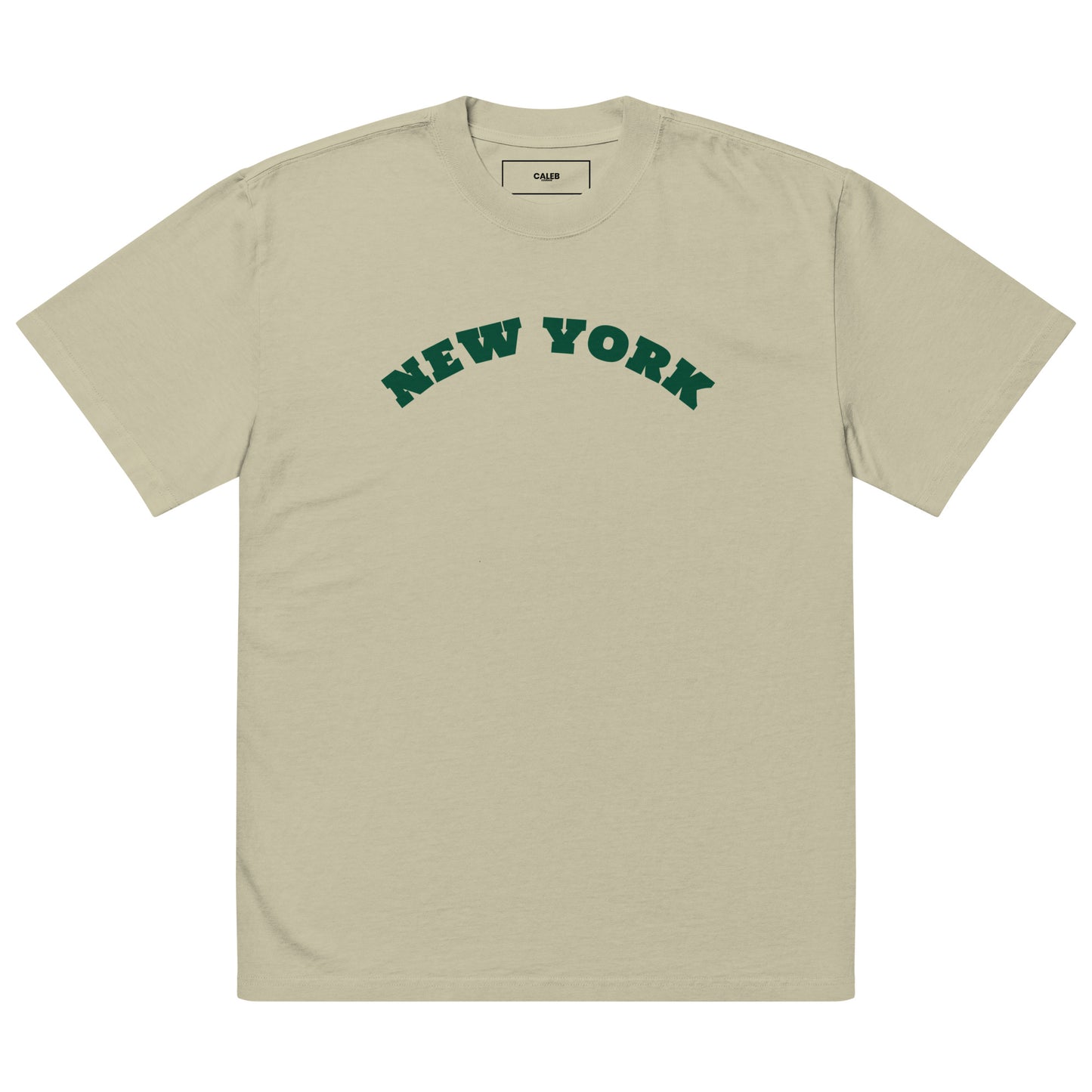 Caleb Oversized New York print unisex T-shirt