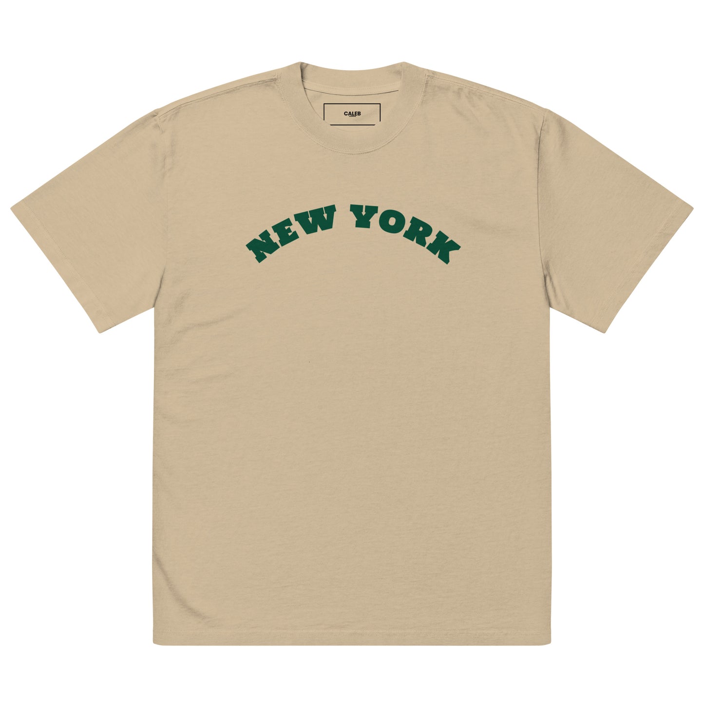 Caleb Oversized New York print unisex T-shirt