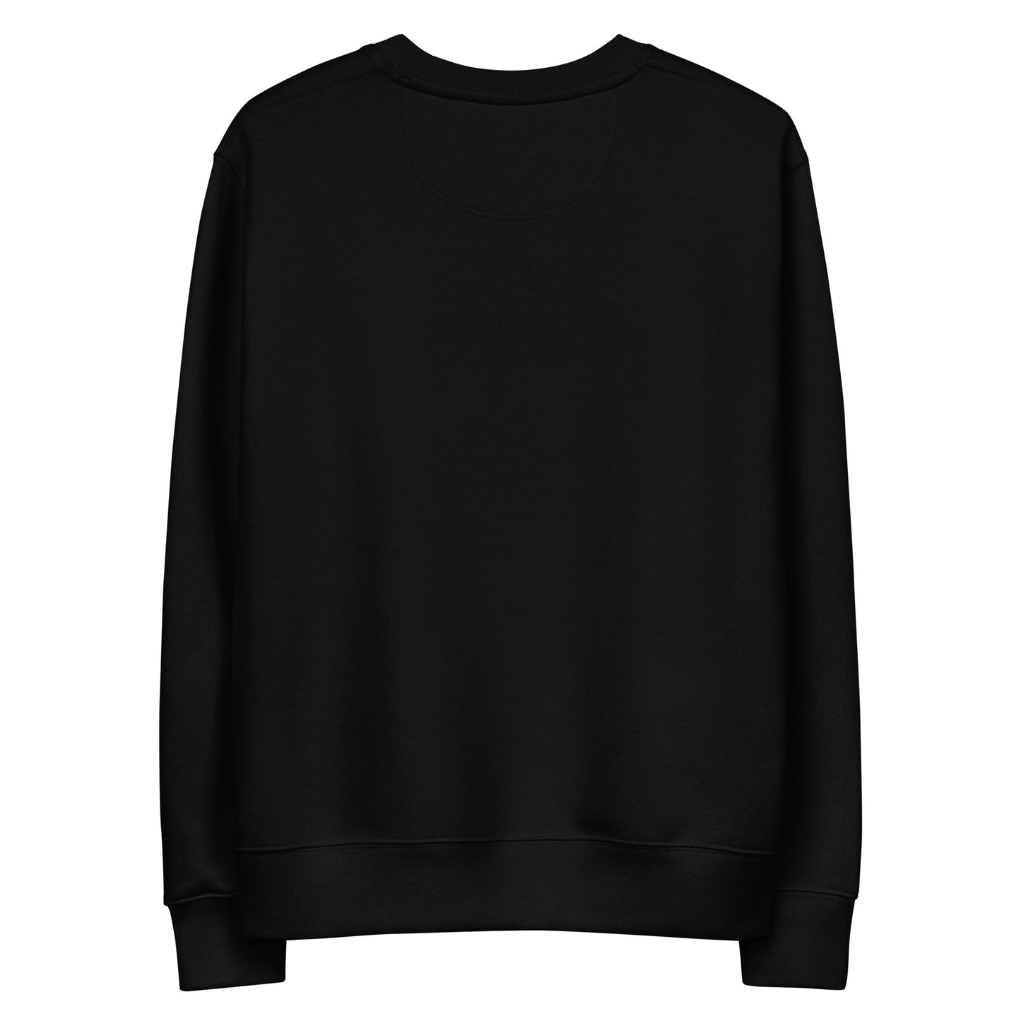 Herringbone neck soft unisex eco friendly sweatshirt (dark)