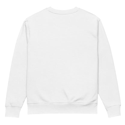 Herringbone neck soft unisex eco friendly sweatshirt